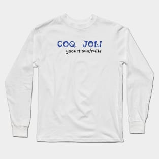 Coq Joli yaourt aux fruit Long Sleeve T-Shirt